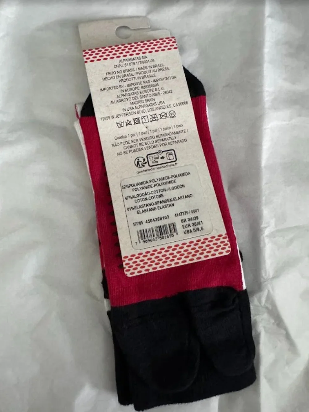 Marvel Spider-Man Havaianas Tabi Grip Socks NWT Spain Exclusive